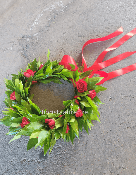 Coroncina di alloro per laurea