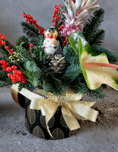 Flowers box natalizia